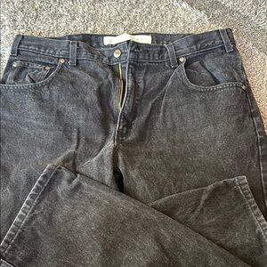 Arizona Jean Company Black Straight Jeans Classic Fit